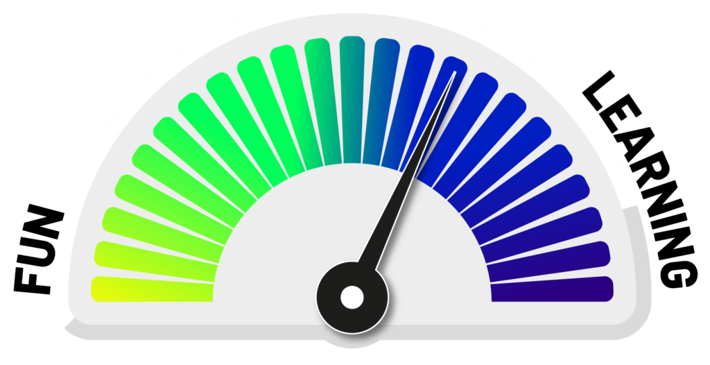 Team Day dial - more learning or more fun?